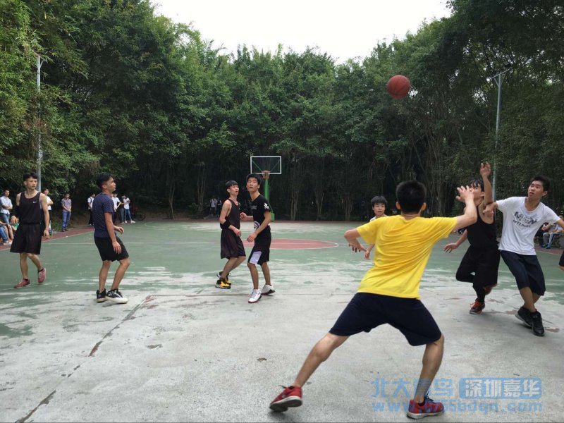 2015北大青鸟嘉华校际篮球赛开幕