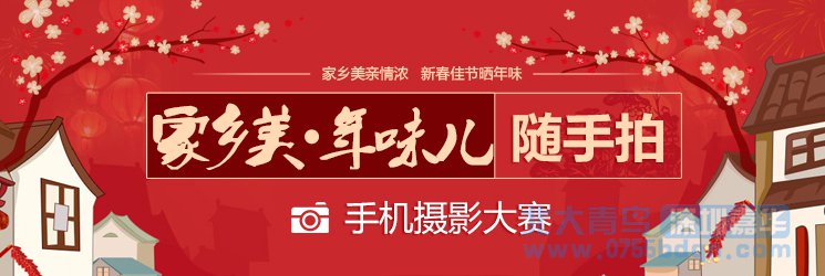 北大青鸟深圳嘉华年味手机摄影大赛即将开始